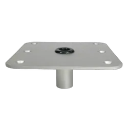 Pedestal Deck Base Hi Low Stainless Steel 177mm x 177mm