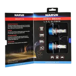 Narva Hb3 12/24V Gen III High Beam Led Performance Globe Kit