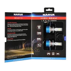 Narva H7 12/24V Gen III High Beam Led Performance Globe Kit
