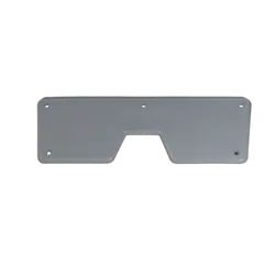 Outboard Protection Plate Grey Plastic 260mm x 95mm x 5mm