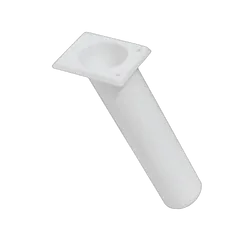 Rod Holder - Rectangle - 30 Deg. - White