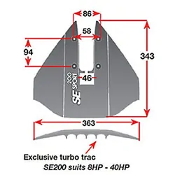 Hydrofoil Se Sport 200 - Grey