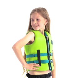 Jobe Neoprene Life Vest Kids Lime Green - Size 6