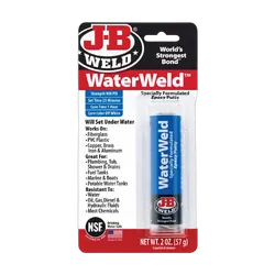 J-B Weld Waterweld Epoxy Putty 56.8G
