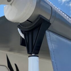 Aussie Traveller Rollout Awning Cradle Support Kit inc White Poles