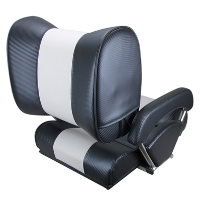 Relaxn Seat Deluxe Tasman Series Grey Carbon / White With Arm Rest