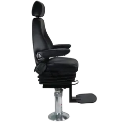 Seat Relaxn Seafarer Pilot Black Inc Pedestal 520-680 And Footrest