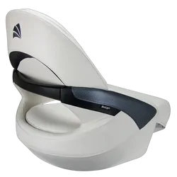 Relaxn Seat Offshore White / Grey Carb / Black Carb Trim