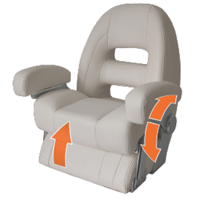 Relaxn Cruiser Series Seat High Back Ivory White