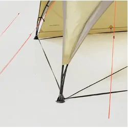 Black Wolf Sombra II Shelter 450 Khaki