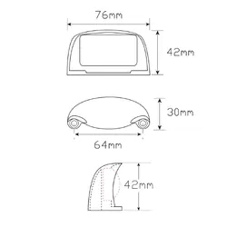 Licence Plate Lamps 35CLMB