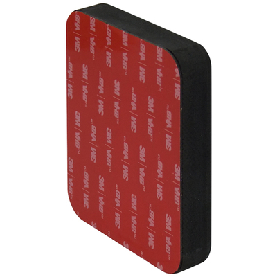 Stern Pad Std Black 4.5" x 3.5" x .75" Vhb Adhesive