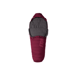 Black Wolf Hiker Pro Sleeping Bag Tib Red -6c