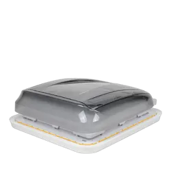 Aussie Traveller Roof Hatch 400 x 400 Smoke Black Lid
