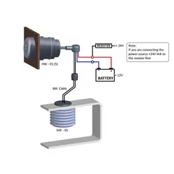 Kus 12V Waste Tank Sender Kit