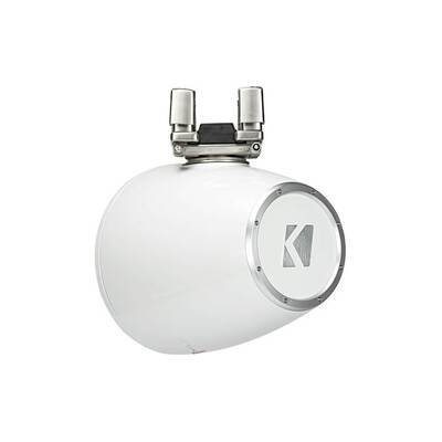 Kicker Marine 11" LED Wakeboard Tower Speakers (White)
