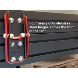 The Bush Company DX27 - Clamshell Rooftop Tent