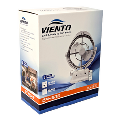 Sphere Viento Fan & Light With Usb A&C Outputs + Remote | White