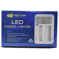 Assist Handle with 12V LED Light White