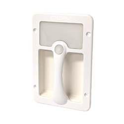 Camec Replacement Style 12V Grab Handle Entry Light | Amber & White - White