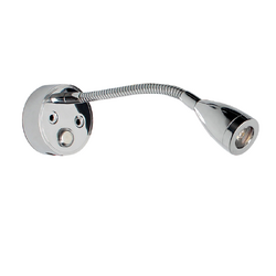 Coast to Coast 12V LED Aluminium Reading Light With 2A Usb.