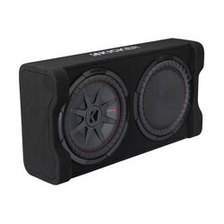 Kicker 12" (25Cm) 500W Powered Down Firing Loaded Enclosure