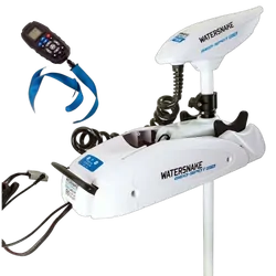 Watersnake Geo-Spot SW 65lb/54" Bow Mount & Watersnake Quick Release Bracket White Nylon Bundle