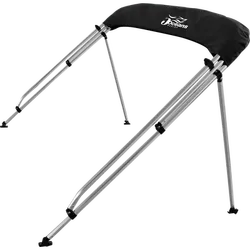 5 Oceans Marine 4 Bow Bimini & Rocket Launcher 1.7m - 1.9m - Black
