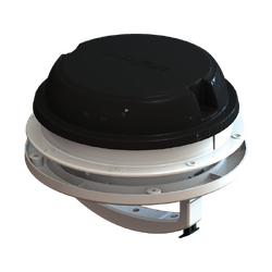MaxxAir Maxxfan Dome Plus With LED & Sleeve - Black. 00-03810B