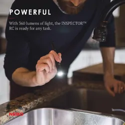 Nebo INSPECTOR RC 360 Lumen Rechargeable Pocket Light