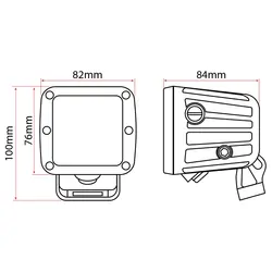 Relaxn Led Work Light 2" 40W 9-36V White