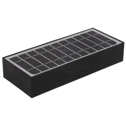 Light LED brick IP65 smart solar PIR motion sensor 800lu black