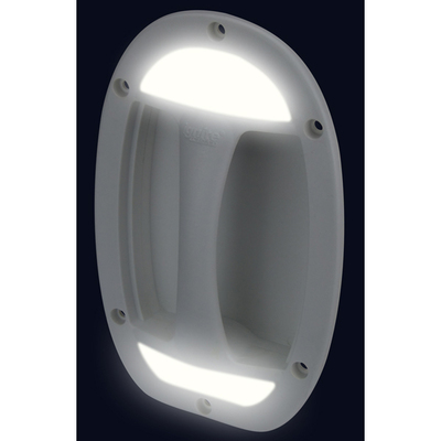 Relaxn White Door Handle With Led Light