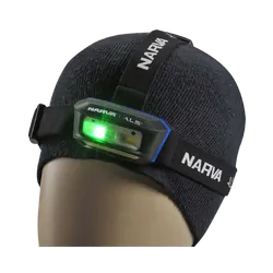 Narva 180 Lumen Detachable & Rechargeable Sensor LED Head Lamp With Red + Green LED & Alarm