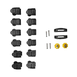 Supa Peg Supa-RV Anti-Flap Kit Short (Black) 2.1m To 2.2m