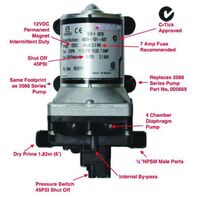 Shurflo 4009 12v Water Pump (No Fittings)