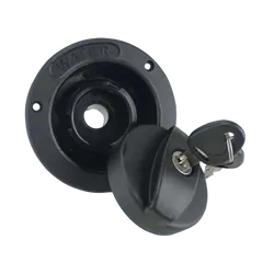 Coast To Coast Cap & Keys Only For Lockable Water Filler. Black 9106Kit51N