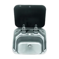 Dometic Smev Stainless Steel Sink - 8000 Series (Sink + Tap)