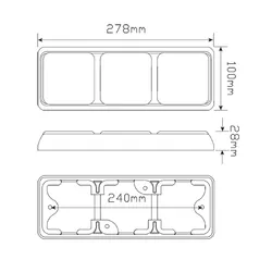 Combination Lamps 80BARWM