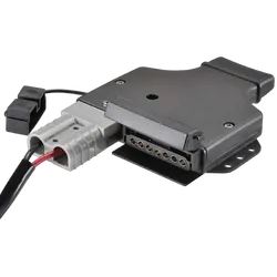 Narva 7 Pin Flat Trailer Socket With Heavy Duty Connector