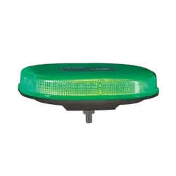 Narva 12/24V Aeromax Mini Led Light Box (Amber/Green) Single Bolt Mount With Clear Lens