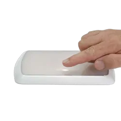 Narva 9-33v Rectangular Saturn Rectangular LED Interior Lamp w/ Touch Sensitive On/Dim/Off S