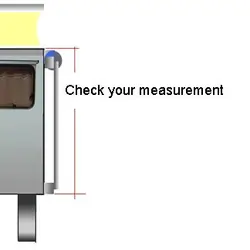 Dometic 8700 Wall Mount Roll-Out Awning Standard Hardware Kit White