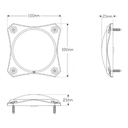 Reversing Lamps 88WM2 (Twin Pack)