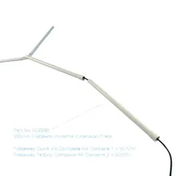 Foldaway Caravan TV Antenna w/ 6m Cable. Tall Boy Large