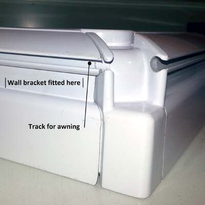 Aussie Traveller Pop Top Roof Surround Mounting Kit #1, Black