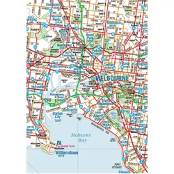 Melbourne & Region Supermap - 1000x1430 - Laminated