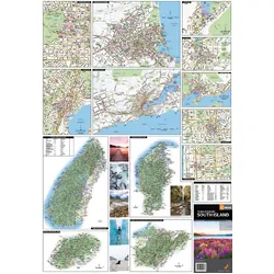 South Island New Zealand Map