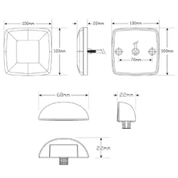 Combination Lamps 98BARLP2/5 (Twin Pack)