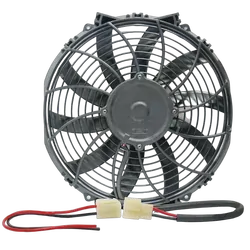 Maradyne Universal Fan 12" 12V 130Watt 1155CFM 7.7a Reversable Skew Blade